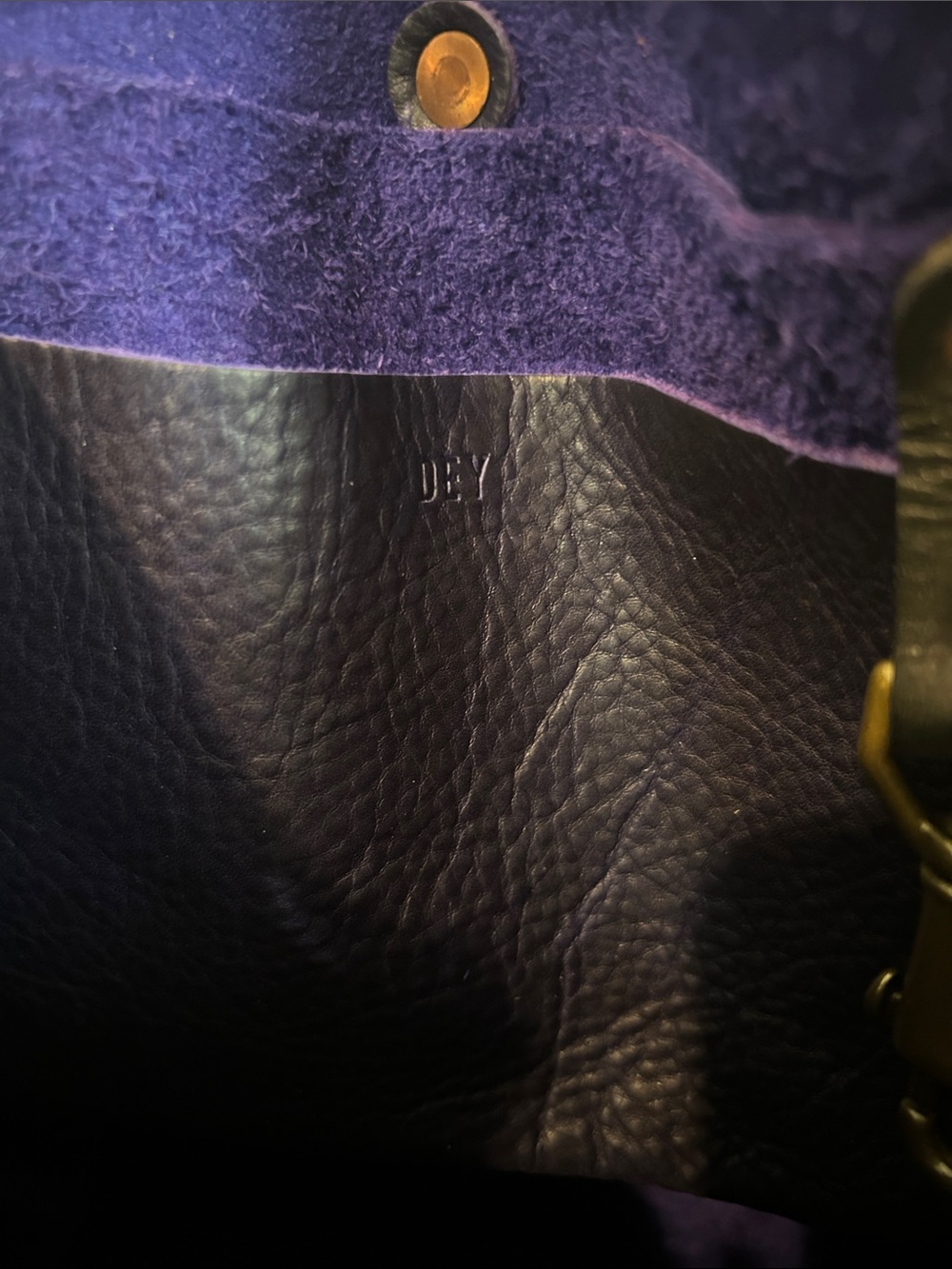 New Go Forth Goods small Avery tote Violet - Picture 5 of 6